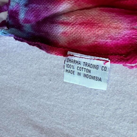 Handmade Tie Dye Decorative Fabric - Picture 5 of 8